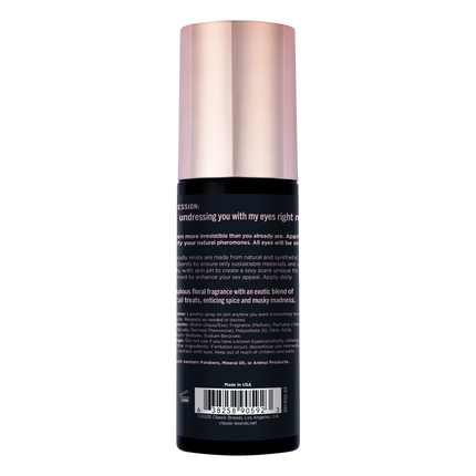 SIMPLY SEXY PHEROMONE BODY MIST - TURN OFF THE LIGHTS - 3.35 floz | 99mL