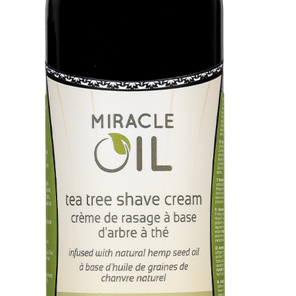 Miracle Oil Tea Tree Shave Cream 8 fl oz / 237 ml