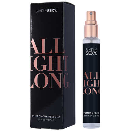 SIMPLY SEXY PHEROMONE PERFUME SPRAY - ALL NIGHT LONG - 0.31 floz | 9.2mL