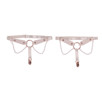 Peaches 'n CreaMe Pearl Garters