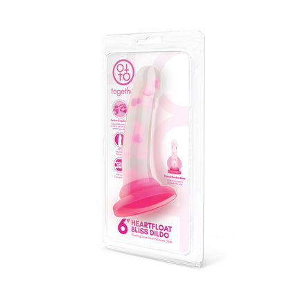 TOGETHER 6" HEARTFLOAT BLISS DILDO