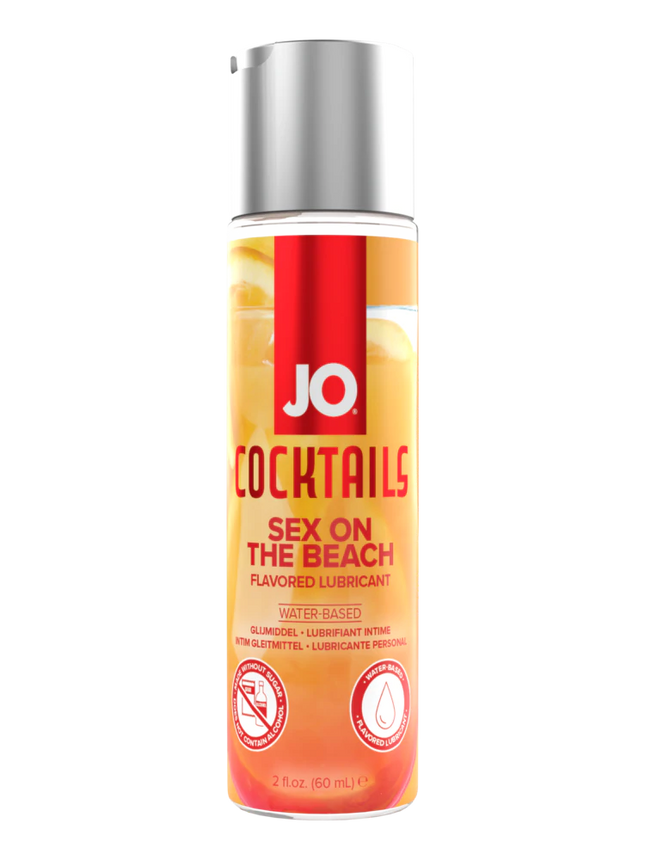 JO Cocktails - Sex on the Beach Flavored Lubricant - 2 floz 60 mL