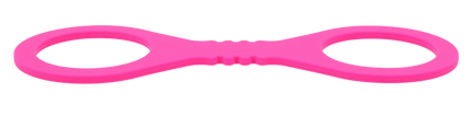 Small Hot Pink Silicone Cuffs