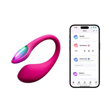 LOVENSE LUSH MINI REMOTE CONTOL VIBRATOR - PINK