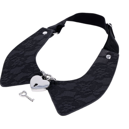 Heartbound Lace Day Collar - Black