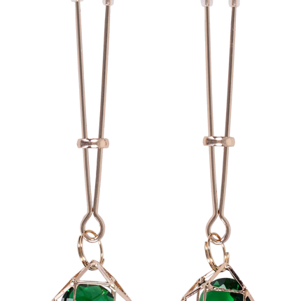 Indica Crystal Nipple Clips