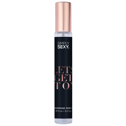 SIMPLY SEXY PHEROMONE PERFUME SPRAY - LET'S GET IT ON - 0.31 floz | 9.2mL