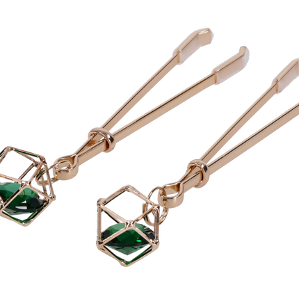 Indica Crystal Nipple Clips