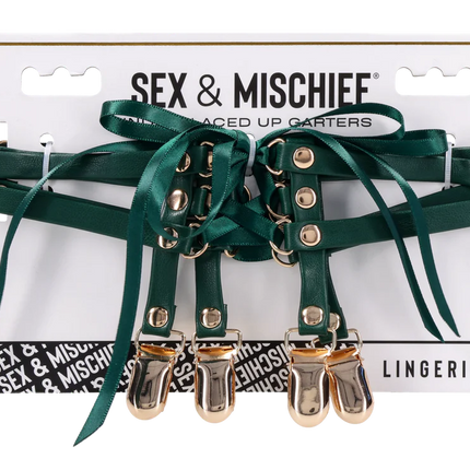 Indica Laced Up Garters