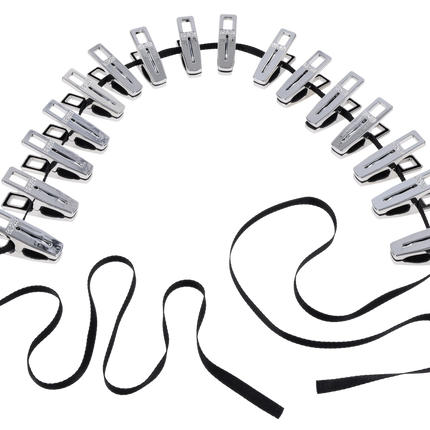 Edge Body Zipper Clothes Pins