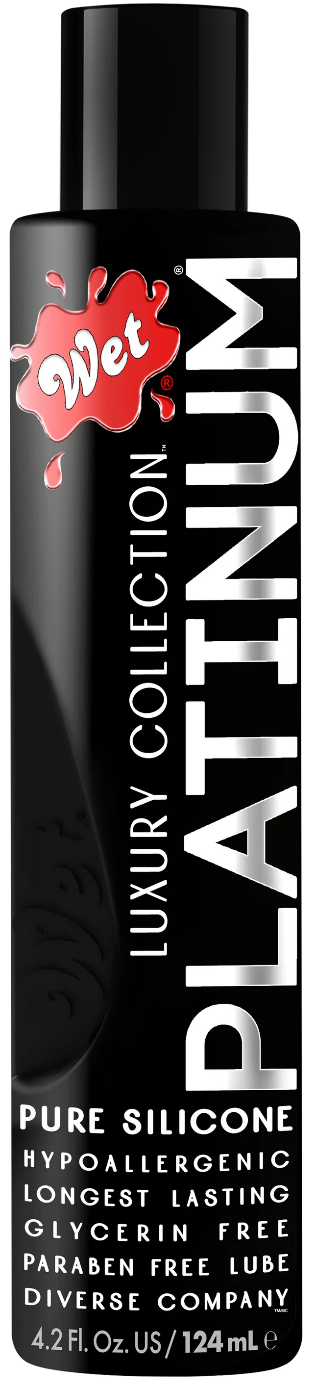 Wet Platinum Silicone Based Sex Lube 4.2 Ounce