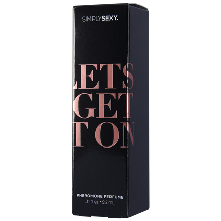 SIMPLY SEXY PHEROMONE PERFUME SPRAY - LET'S GET IT ON - 0.31 floz | 9.2mL