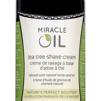 Miracle Oil Tea Tree Shave Cream 16 fl oz / 473 ml