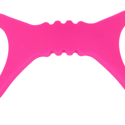 Small Hot Pink Silicone Cuffs