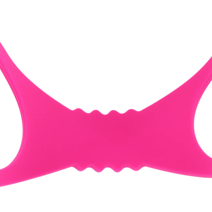 Large Hot Pink Silicone Cuffs