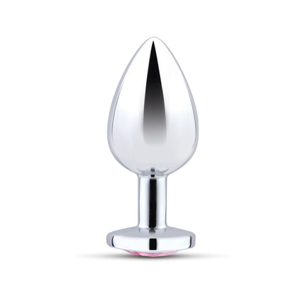 Jewel Heart Metal Butt Plug Training Set