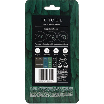 Green Silicone C-Ring - Medium Stretch