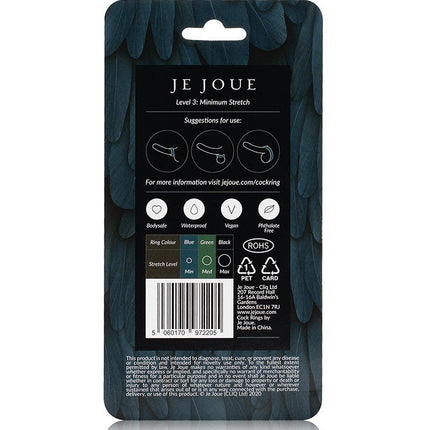 Blue Silicone C-Ring - Minimum Stretch