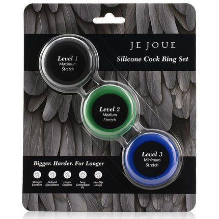 3 Pack Silicone C-rings