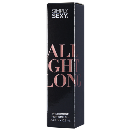 SIMPLY SEXY PHEROMONE PERFUME OIL ROLL-ON - ALL NIGHT LONG - 0.34 floz | 10.2mL