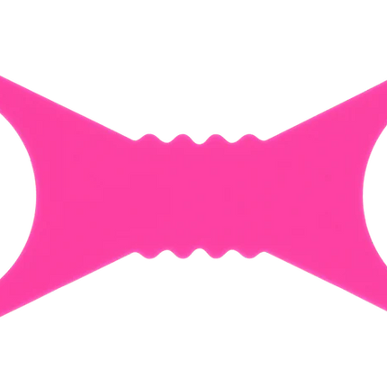 Large Hot Pink Silicone Cuffs