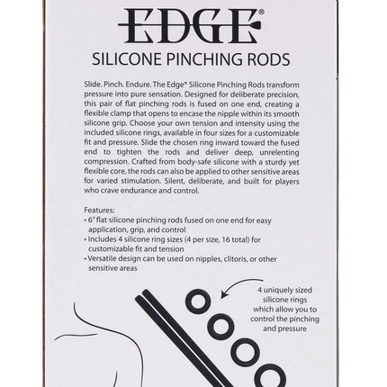 Edge Silicone Pinching Rods