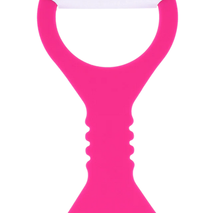 Small Hot Pink Silicone Cuffs