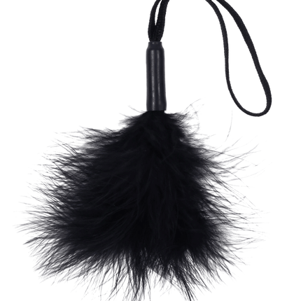 Black Wrist Feather Tickler