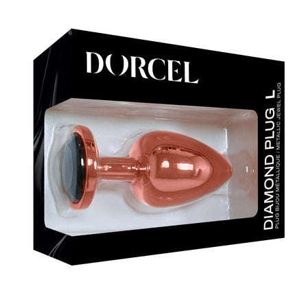 Diamond Plug Rose Gold Large