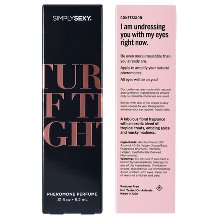 SIMPLY SEXY PHEROMONE PERFUME SPRAY - TURN OFF THE LIGHTS - 0.31 floz | 9.2mL