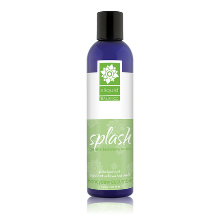 BALANCE SPLASH FEMININE WASH HONEYDEW CUCUMBER 8.5 OZ/255 ML
