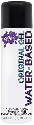 WET®  Original® Water Based Gel 3 Fl. oz./89mL