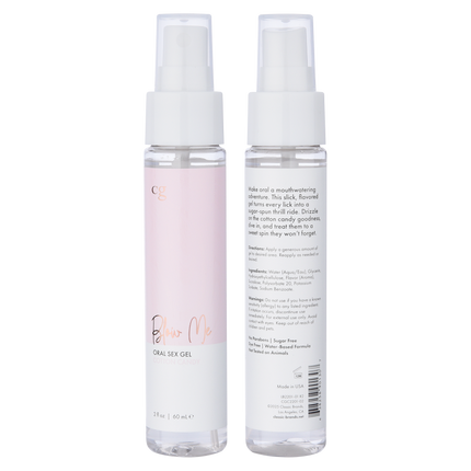 BLOW ME ORAL SEX GEL - COTTON CANDY - 2 floz | 60 mL
