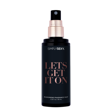 SIMPLY SEXY PHEROMONE BODY MIST - LET'S GET IT ON - 3.35 floz | 99mL