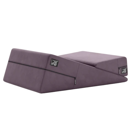 Wedge & Ramp Sex Positioning Pillow Combo, Original Size (12"), Décor Purple