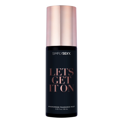 SIMPLY SEXY PHEROMONE BODY MIST - LET'S GET IT ON - 3.35 floz | 99mL