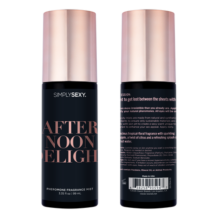 SIMPLY SEXY PHEROMONE BODY MIST - AFTERNOON DELIGHT - 3.35 floz | 99mL