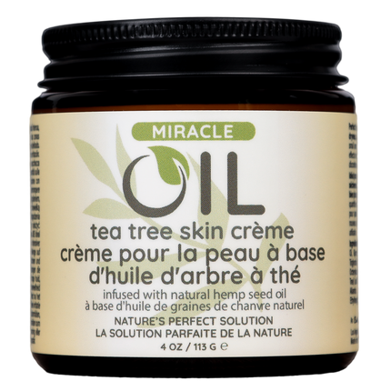 Miracle Oil Tea Tree Crème 4 oz / 113 g