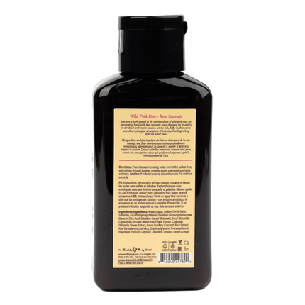 Hemp Seed at Night Bubble Bath Aphrodisiac Collection Wild Pink Rose 2oz / 60ml