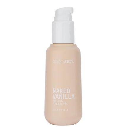 SIMPLY SEXY - PHEROMONE HAIR + BODY MIST - NAKED VANILLA - 3.35 floz | 99mL