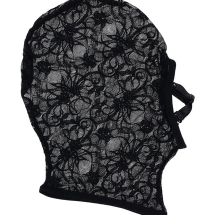 Lace Hush Hood - Black