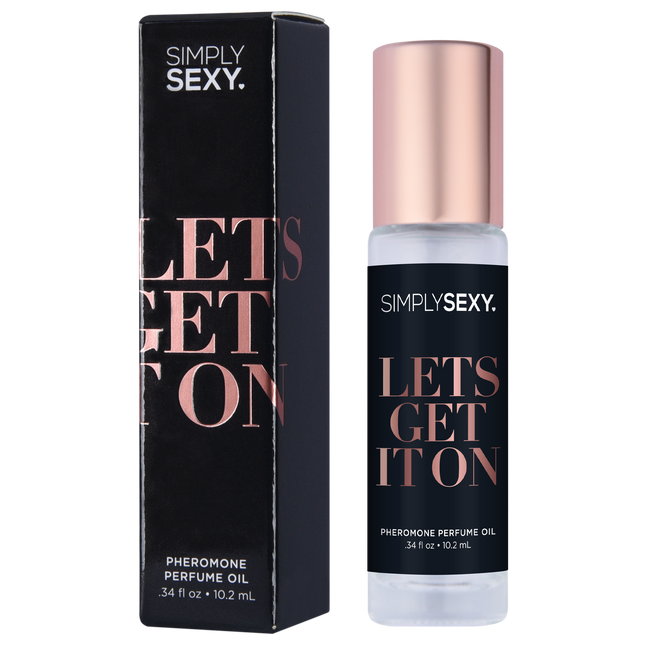 SIMPLY SEXY PHEROMONE PERFUME OIL ROLL-ON - LET'S GET IT ON - 0.34 floz | 10.2mL