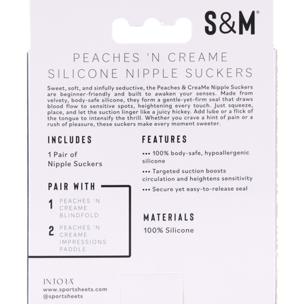 Peaches 'n CreaMe Silicone Nipple Suckers