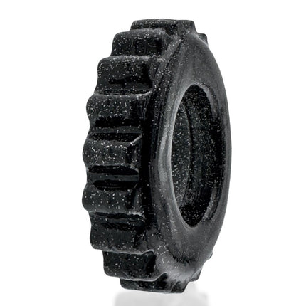 Plushy Single Ring Black Mica