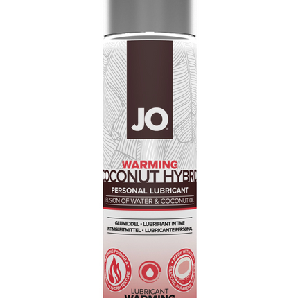 JO Coconut Hybrid - Warming - Lubricant 4 floz / 120 mL