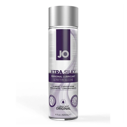 JO XTRA SILKY SILICONE LUBRICANT 4OZ