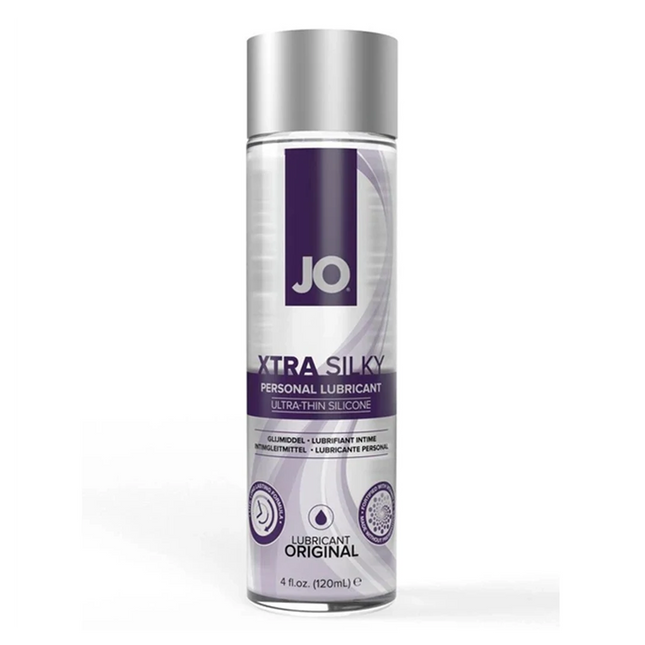 JO XTRA SILKY SILICONE LUBRICANT 4OZ