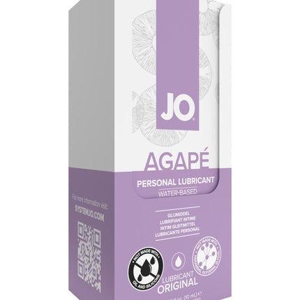 JO Agape Lubricant Foil Display Box 12 x 10mL