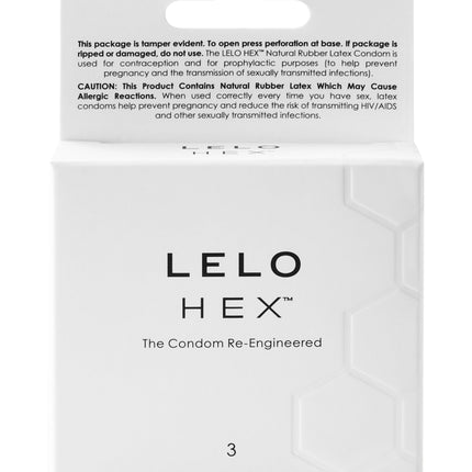 HEX Original Condoms, 3 Pack