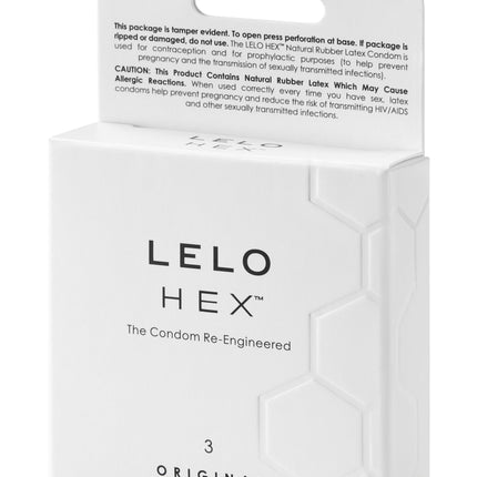 HEX Original Condoms, 3 Pack